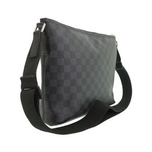 Louis Vuitton Bag Damier Graphite Mick Shoulder Black